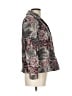 Sag Harbor Print Gray Blazer Size 12 - photo 4
