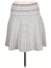 BCBGMAXAZRIA Chevron-herringbone Gray Casual Skirt Size L - photo 2