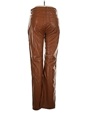 Shinestar Faux Leather Pants (view 2)