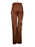 Shinestar Brown Faux Leather Pants Size L - photo 2