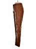 Shinestar Brown Faux Leather Pants Size L - photo 5