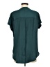 Old Navy 100% Polyester Teal Short Sleeve Blouse Size M (tall) - photo 2