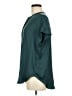 Old Navy 100% Polyester Teal Short Sleeve Blouse Size M (tall) - photo 5