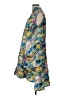 Kozan 100% Polyester Print Blue Cocktail Dress Size S - photo 5