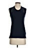 Pepin 100% Cotton Blue Black Sleeveless Top Size XS - photo 1