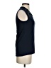 Pepin 100% Cotton Blue Black Sleeveless Top Size XS - photo 4