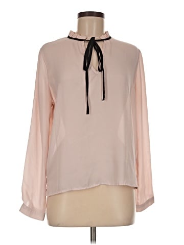 Lulus Long Sleeve Blouse (view 1)