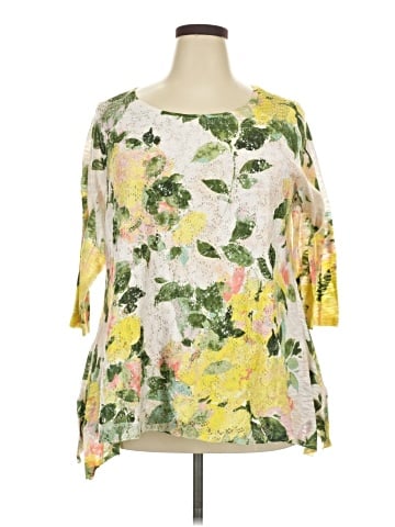 Melissa Paige 3/4 Sleeve Blouse (view 1)