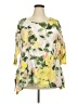 Melissa Paige Yellow 3/4 Sleeve Blouse Size 2X - photo 1