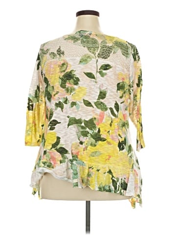 Melissa Paige 3/4 Sleeve Blouse (view 2)