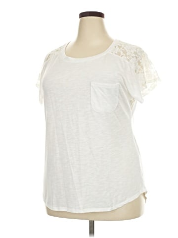 Paper Tee Short Sleeve Top (view 1)