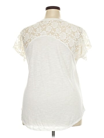 Paper Tee Short Sleeve Top (view 2)