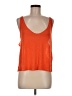 Zara Orange Sleeveless Top Size M - photo 1