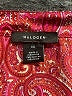 Halogen 100% Polyester Paisley Pink Short Sleeve Blouse Size M - photo 7