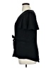 Luxology Black Short Sleeve Blouse Size XL - photo 5