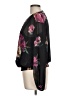 CeCe 100% Polyester Black 3/4 Sleeve Blouse Size L - photo 5