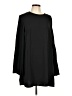 H&M 100% Polyester Solid Black Casual Dress Size L - photo 1
