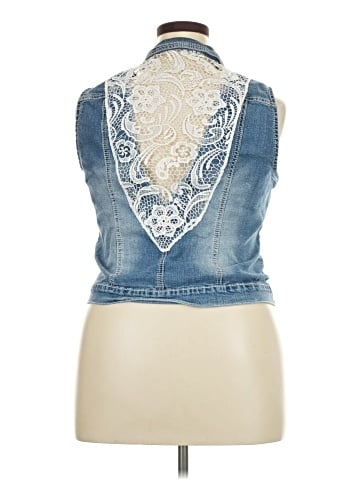 Maurices Denim Vest (view 2)