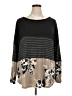 Egy California Black Long Sleeve Top Size 1X (estimated) - photo 1