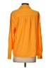 J by Joie 100% Polyester Color Block Orange Long Sleeve Blouse Size XS - photo 2