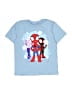 Marvel 100% Cotton Blue Short Sleeve T-Shirt Size 4T - photo 1