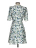 Alice + Olivia 100% Polyester Print Blue Cocktail Dress Size 0 - photo 2