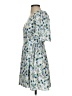 Alice + Olivia 100% Polyester Print Blue Cocktail Dress Size 0 - photo 5