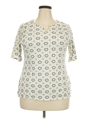 Croft & Barrow Short Sleeve Blouse (view 1)