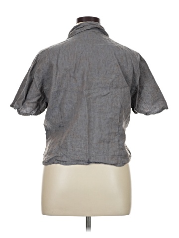 Flax Short Sleeve Blouse (view 2)