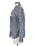 Columbia 100% Cotton Print Blue Long Sleeve Blouse Size S - photo 5