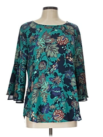 Van Heusen 3/4 Sleeve Blouse (view 1)