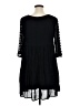 Indigo Rose 100% Polyester Black Casual Dress Size 1X - photo 2
