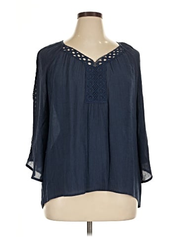 Zac & Rachel 3/4 Sleeve Blouse (view 1)