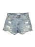 Zara Basic Blue Denim Shorts Size 4 - photo 1