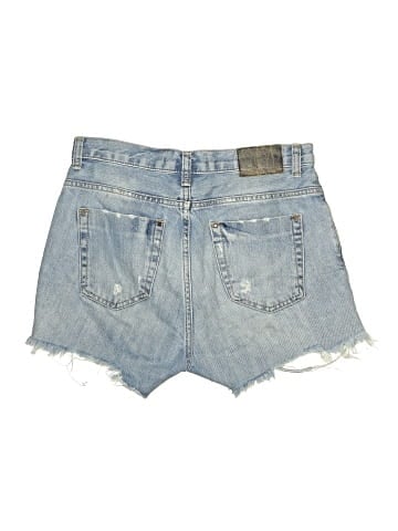 Zara Basic Denim Shorts (view 2)