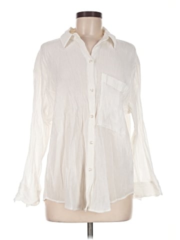 Abercrombie & Fitch Long Sleeve Blouse (view 1)