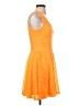 Express 100% Polyester Orange Cocktail Dress Size S - photo 4