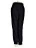 Active Solid Black Casual Pants Size S - photo 2