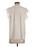 Ann Taylor Ivory Sleeveless Blouse Size S - photo 2