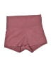 Assorted Brands Solid Burgundy Shorts Size S - photo 1