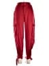 Alice + Olivia Red Cargo Pants Size 6 - photo 1