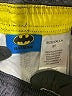 Batman 100% Polyester Print Yellow Board Shorts Size 5T - photo 3