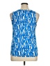 Nine West Blue Tank Top Size XL - photo 2
