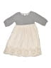Peek... 100% Cotton Gray Dress Size 6 - 7 - photo 1