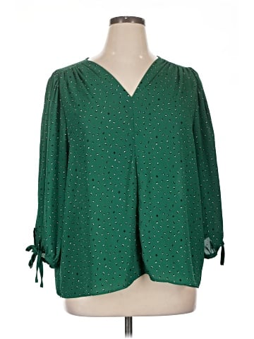 Renee C. 3/4 Sleeve Blouse (view 1)