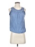 Max Studio Blue Sleeveless Blouse Size S - photo 1