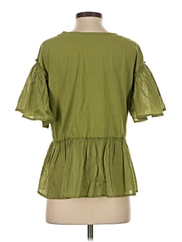 By Anthropologie Short Sleeve Blouse (view 2)