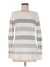 Market and Spruce Stripes White Pullover Sweater Size M - photo 1