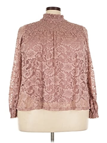 Cable & Gauge Long Sleeve Blouse (view 1)
