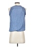 Max Studio Blue Sleeveless Blouse Size S - photo 2